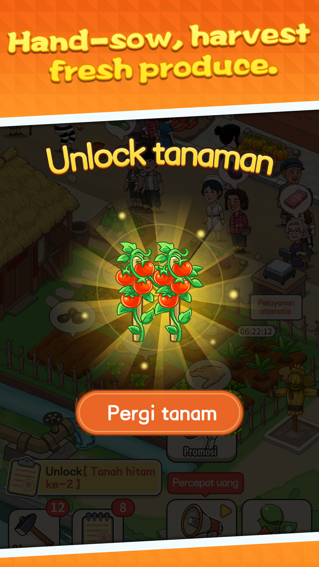 Market gameplay screenshot scene two